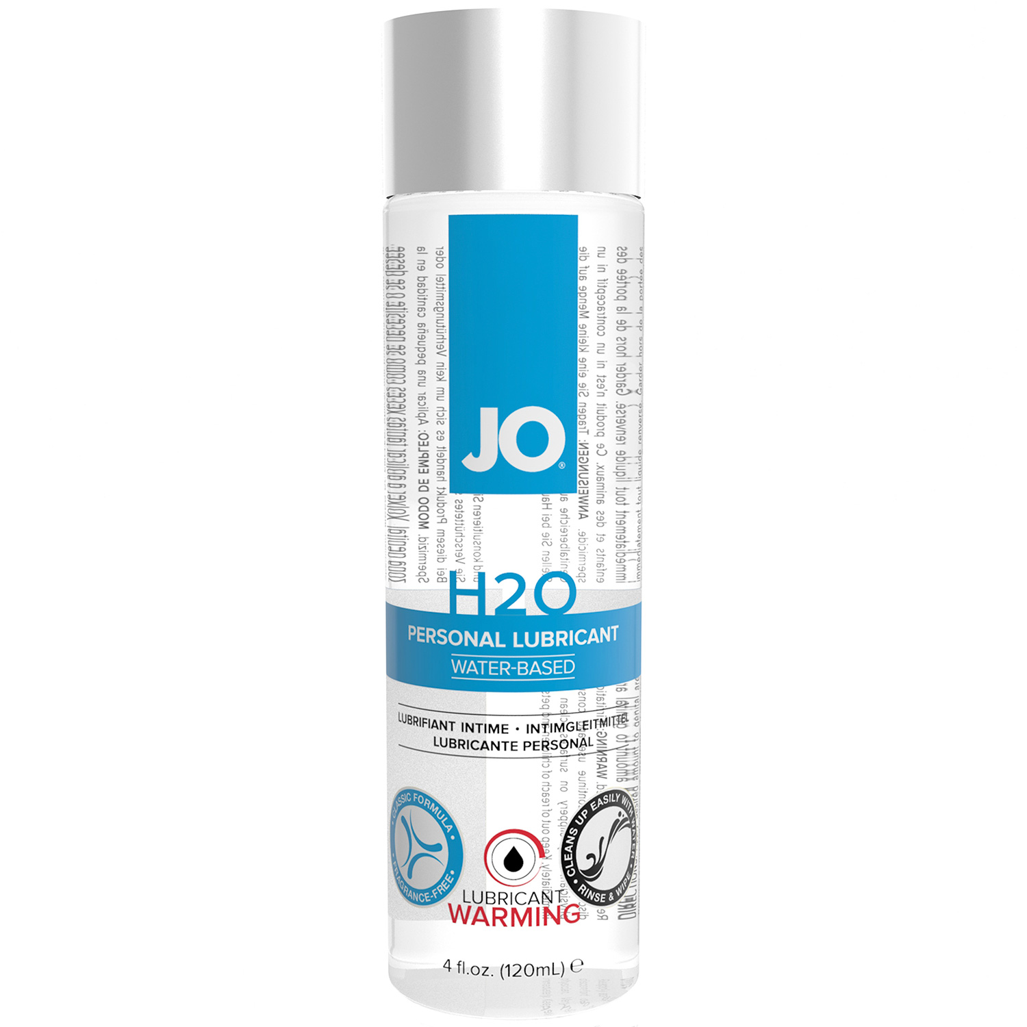 System JO H2O Varmende Glidecreme 120 ml     - Klar thumbnail