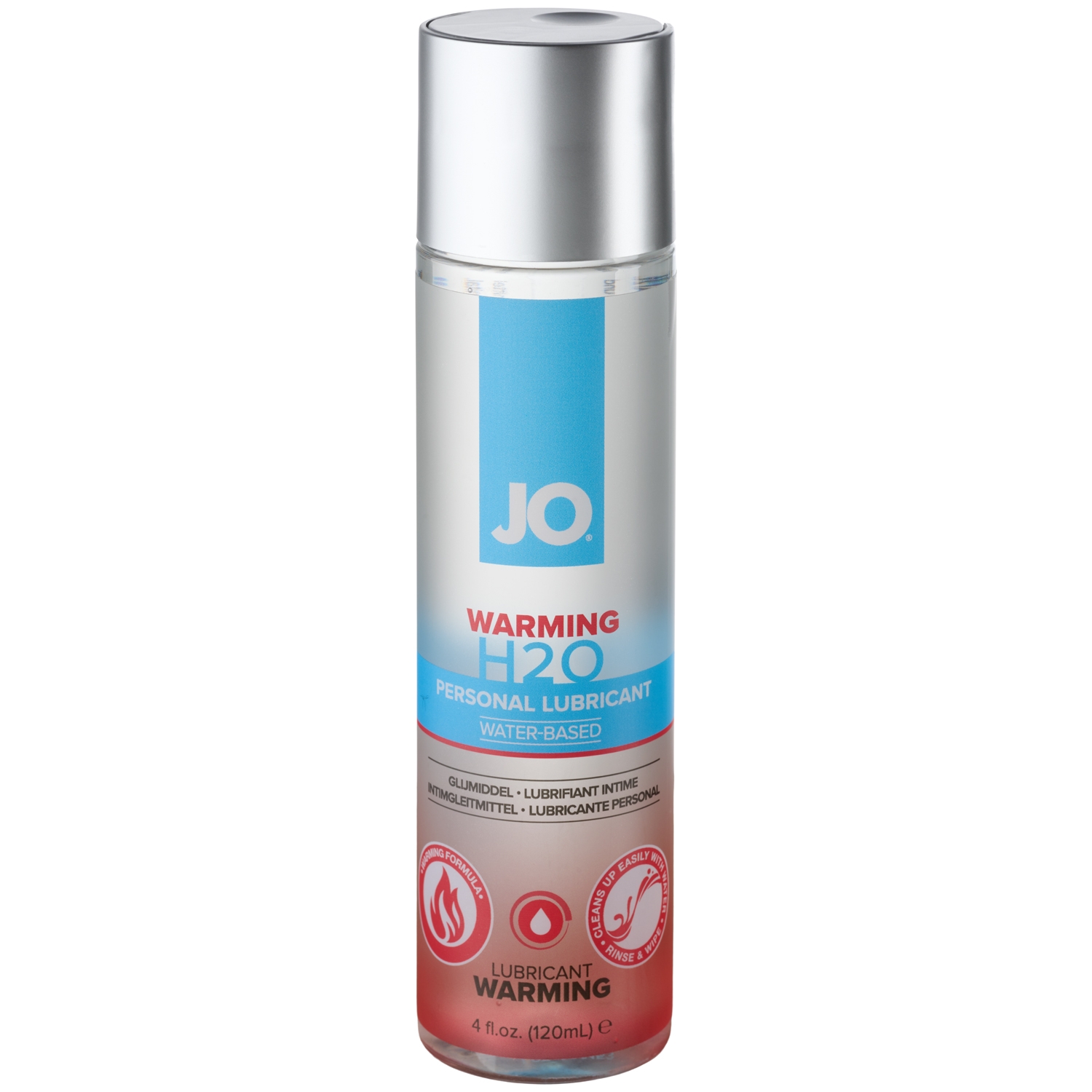 System JO H2O Värmande Glidmedel 120 ml - Klar