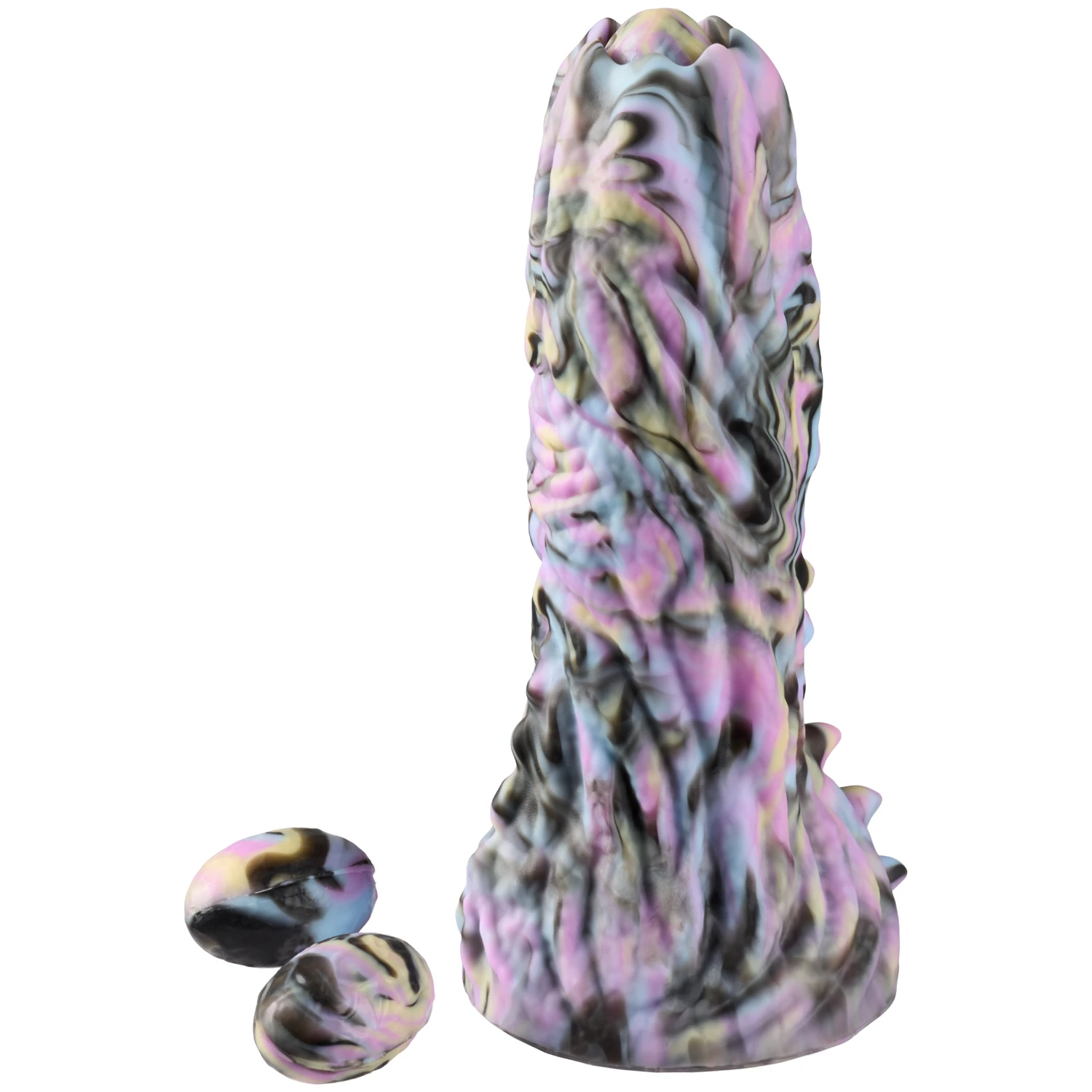 Creature Cocks Dragon Spawn Ovipositor Dildo med Egg 19 cm var 1