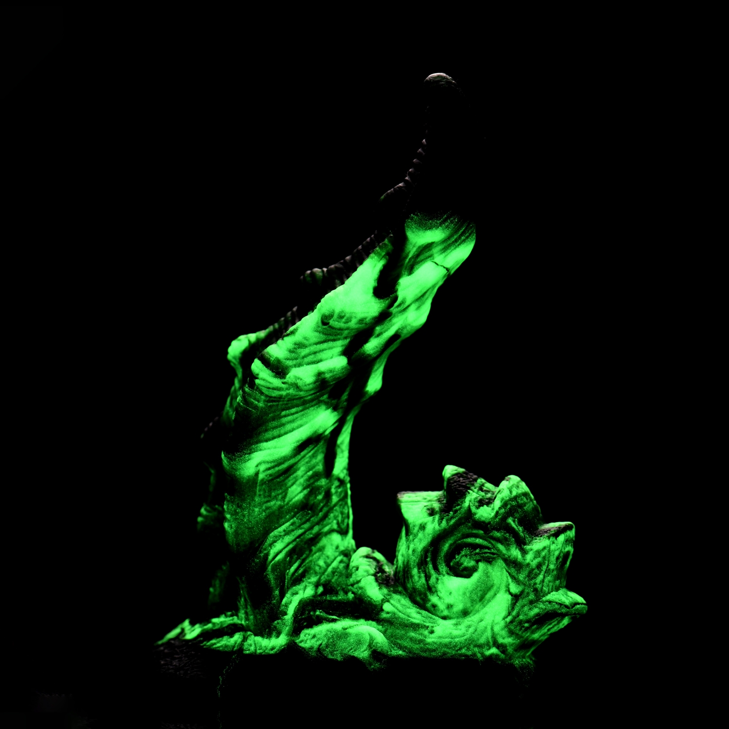 Creature Cocks Glowzilla Glow-In-The-Dark Siliconen Dildo 20,5 cm var 2