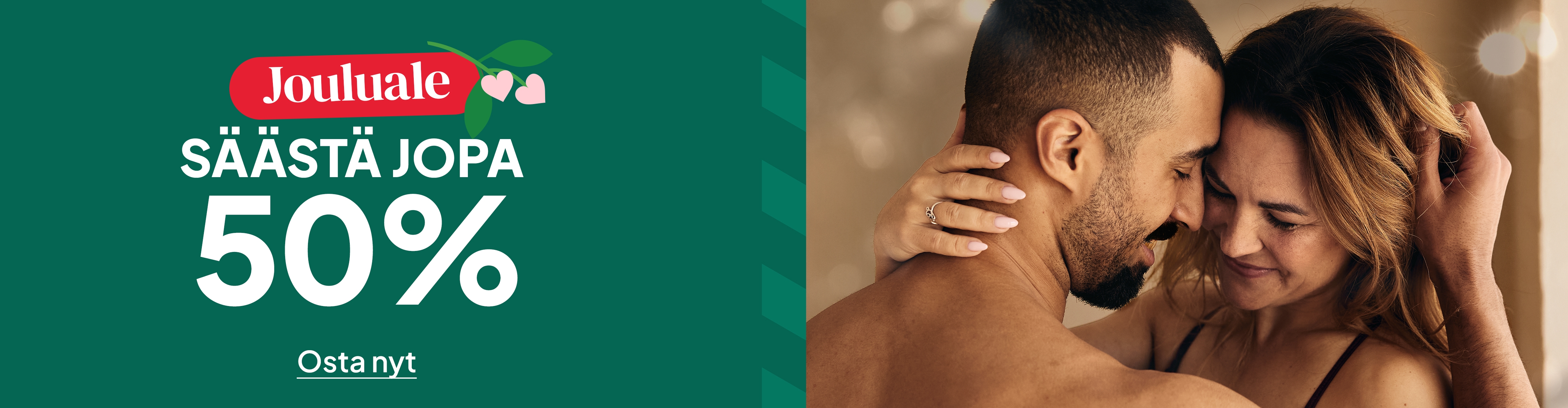 Jouluale Säästä jopa 50%