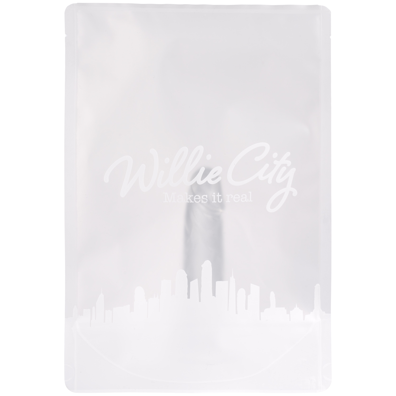 Willie City Willie City Gjennomsiktig Realistisk Dildo med Sugekopp 13 cm - Klar