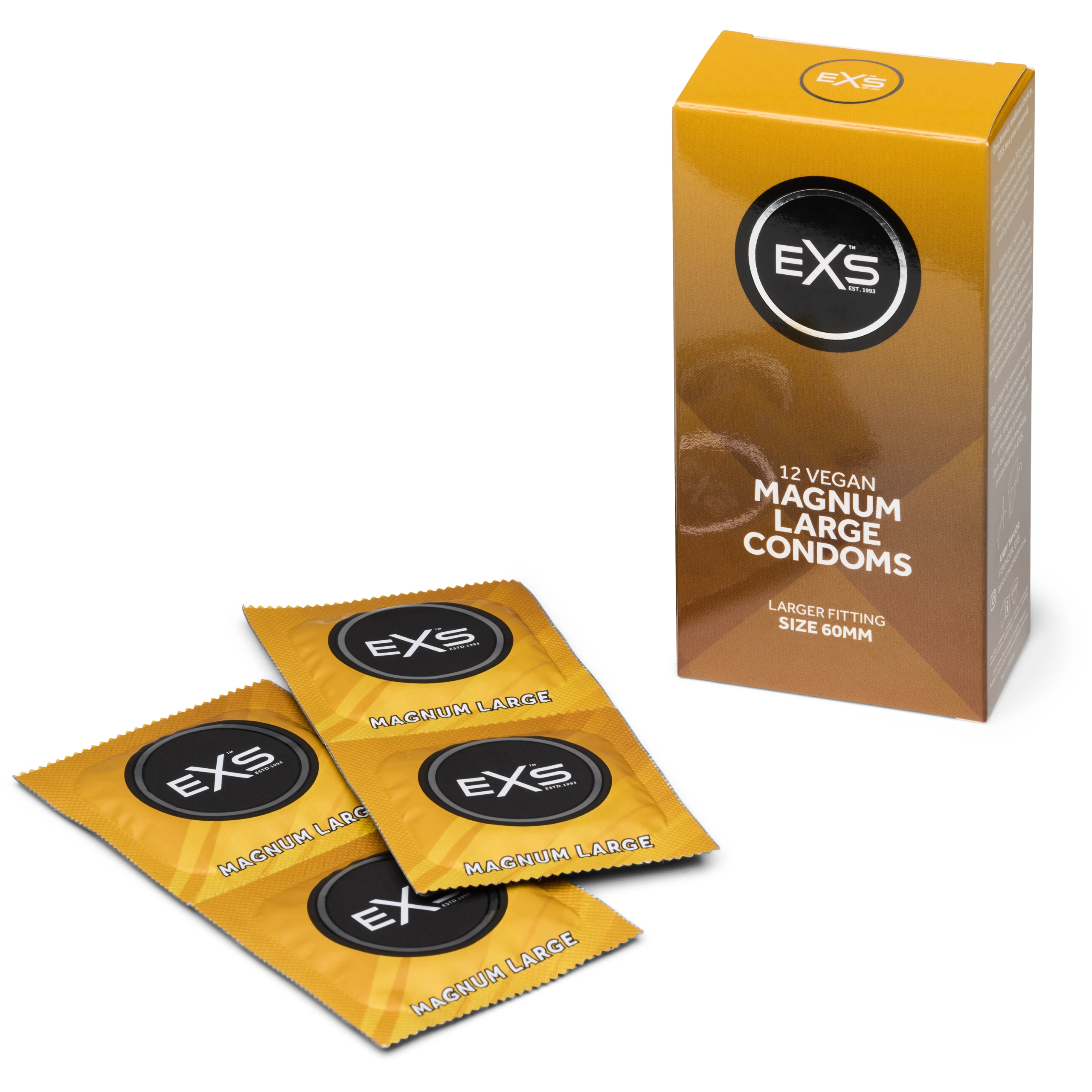 EXS Magnum Large Kondomer 12 stk var 1