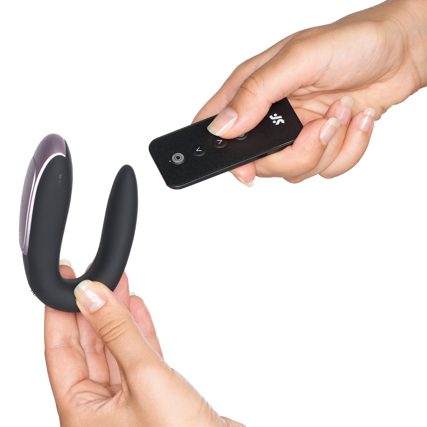 Satisfyer Double Fun Sovelluksella Ohjattava Parivibraattori var 2