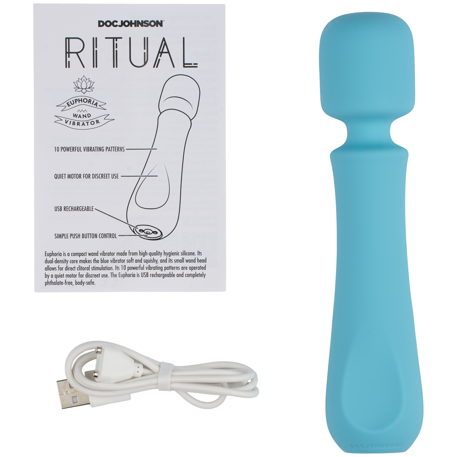 RITUAL Euphoria Wand Vibrator | Sinful.dk RITUAL Euphoria Wand Vibrator | Sinful.dk
