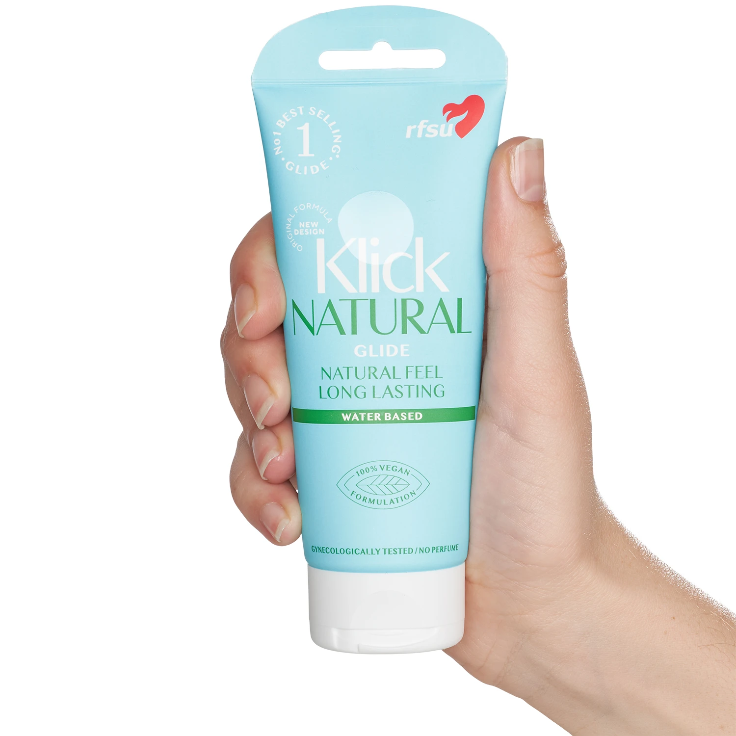 RFSU Klick Natural Glide Vesipohjainen Liukuvoide 100 ml 1