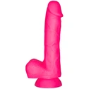 Baseks Realistisk Silikondildo med Sugpropp Medium 20 cm var 1