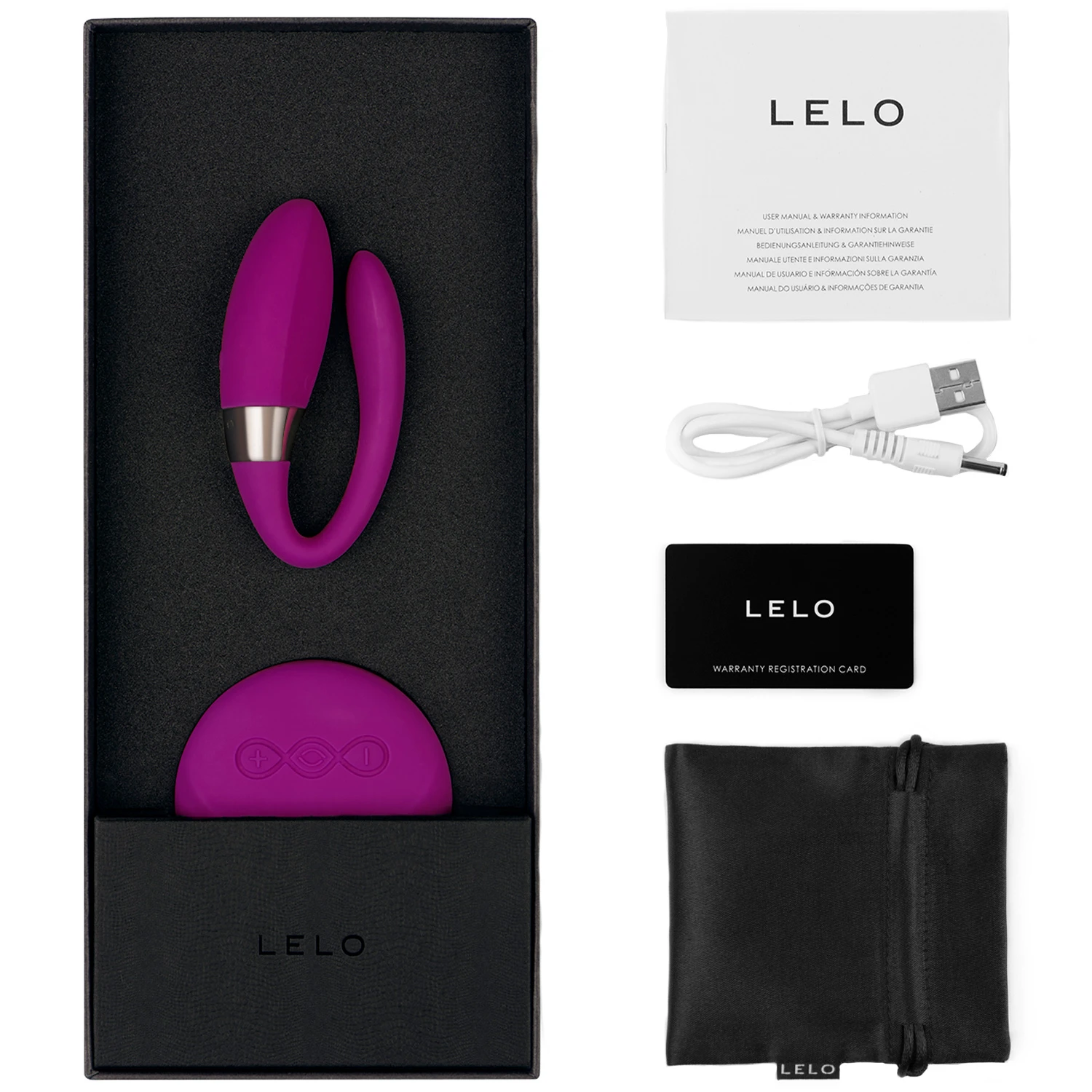 LELO Tiani 2 Vibromasseur pour Couples Télecommandé 1