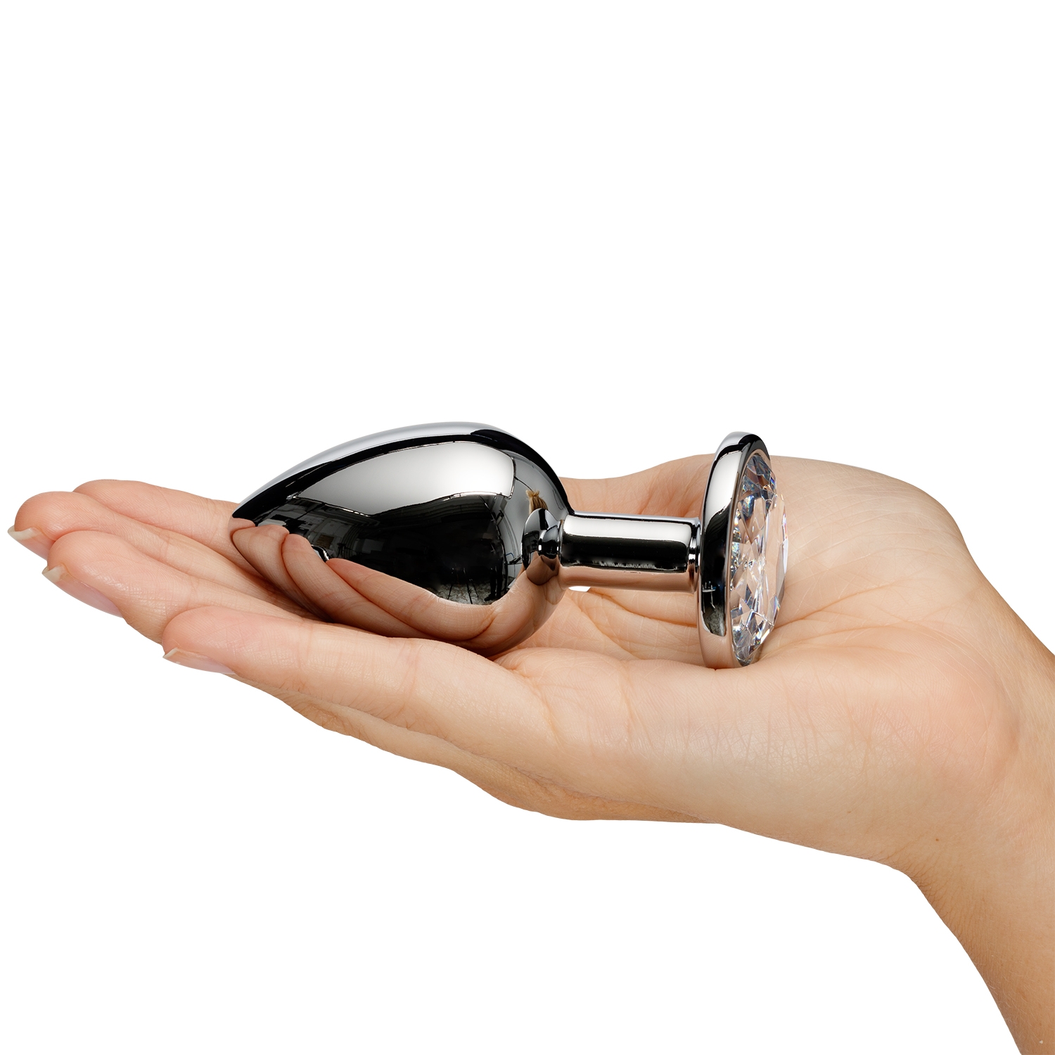 Sinful Jewel Metal Butt Plug Large 9.5 cm var 2