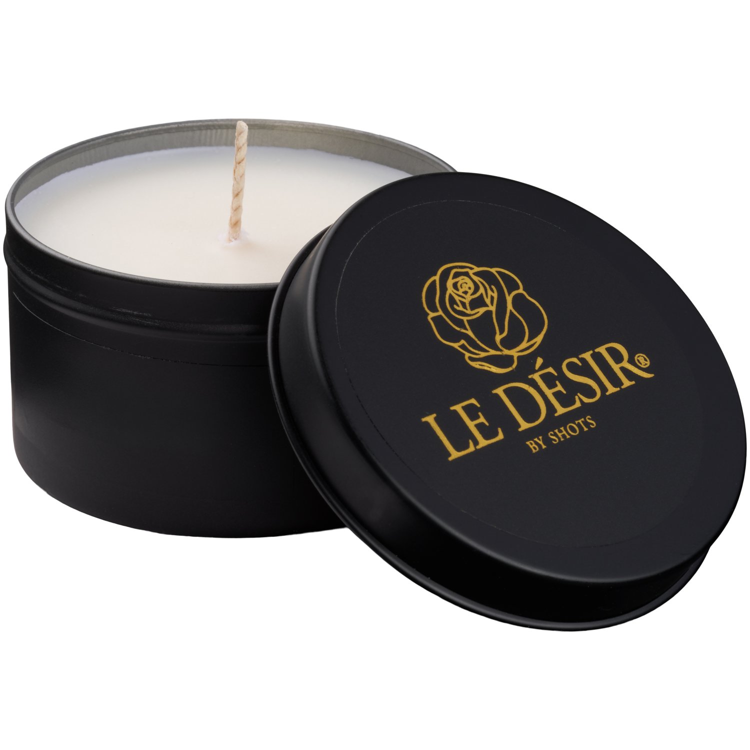 Le Désir Erotisk Massagelys med Feromonduft - Hvid