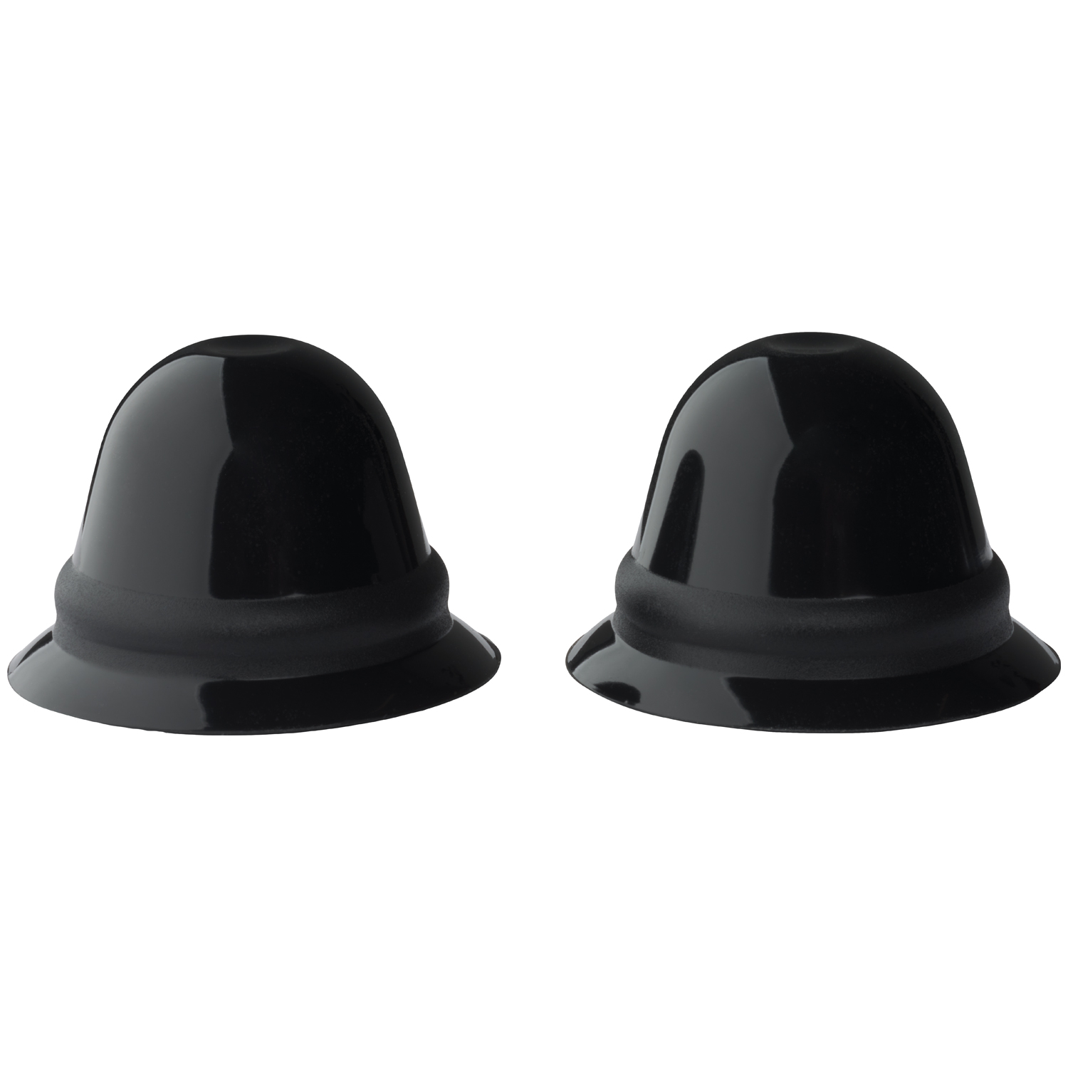 665 Super Silicone Svarta Nipple Suckers med Resefodral 1