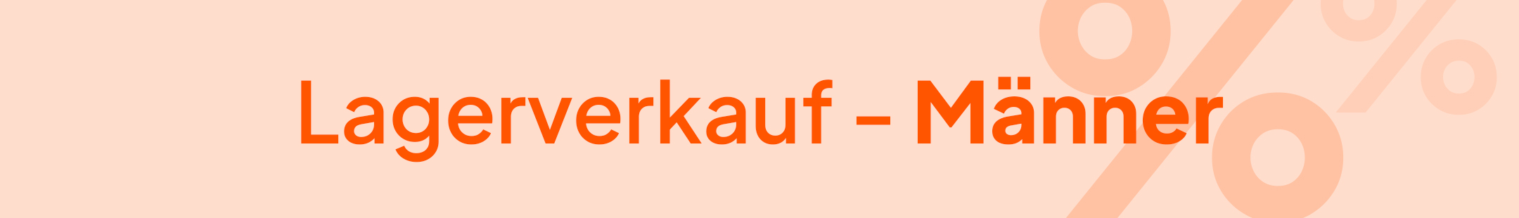 Lagerverkauf Männer mobile