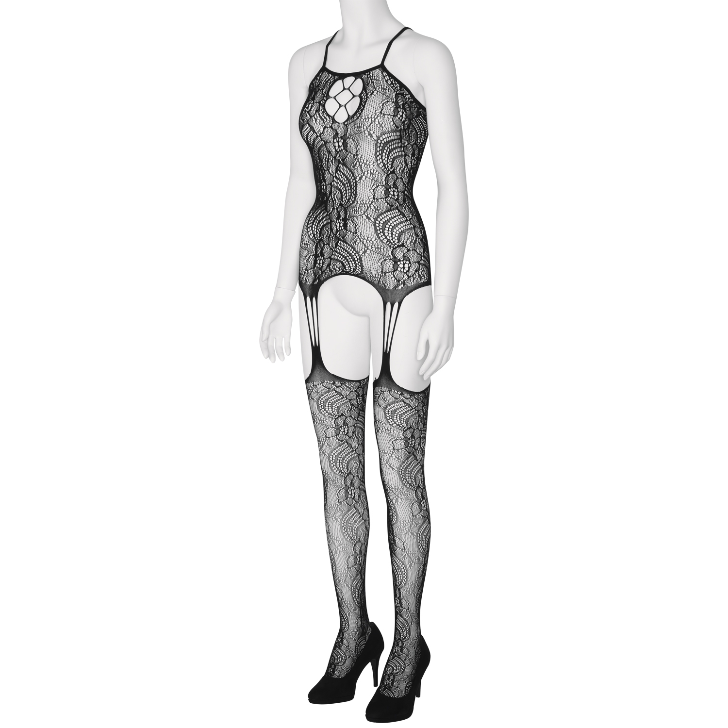 Sheer Fantasy Nights Like This Strumpfhalter-Body 1