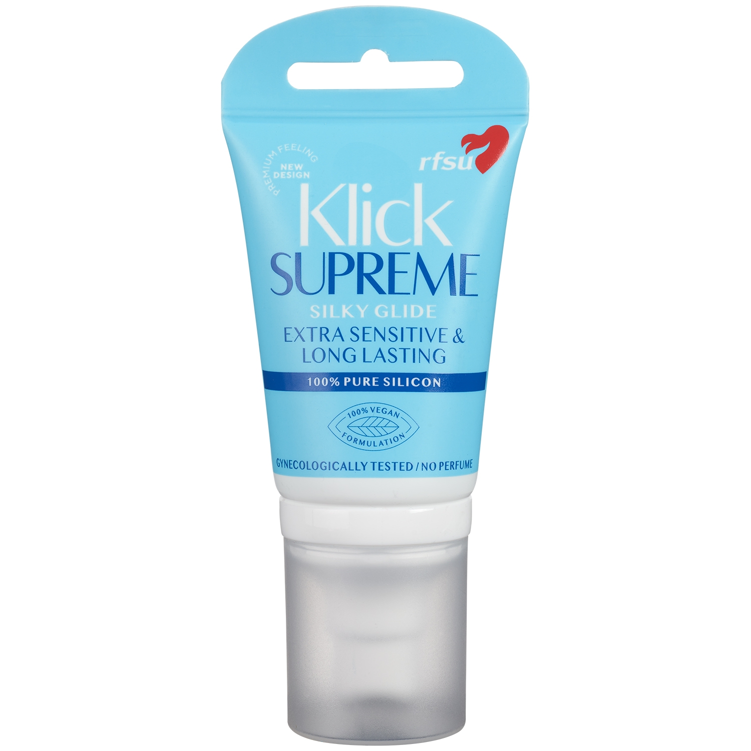RFSU Klick Supreme Glide Silikone Glidecreme 40 ml - Clear