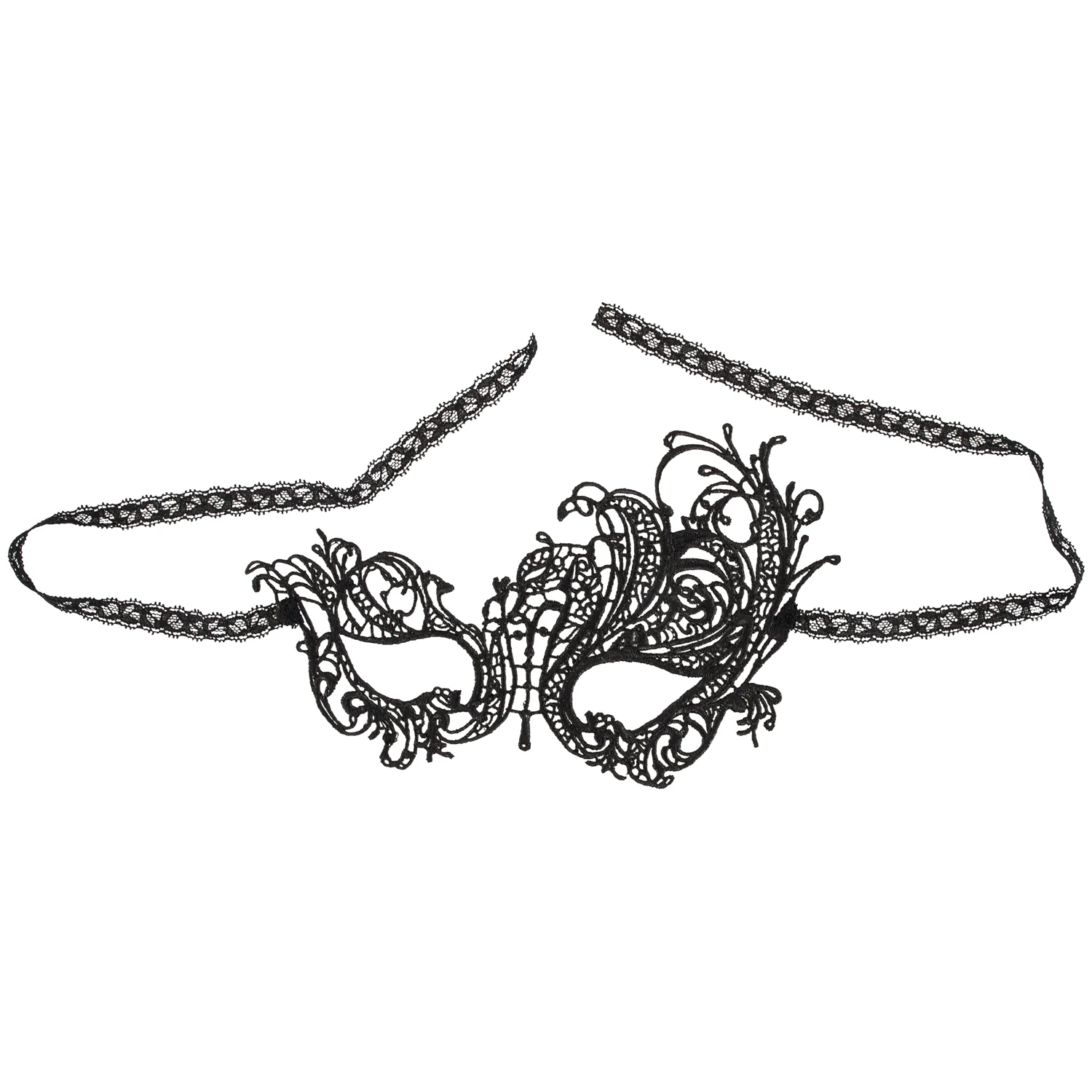 Cottelli Asymmetrische Spitzenmaske 1