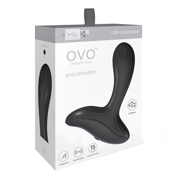 Ovo Q1 Opladelig Anal Vibrator 1