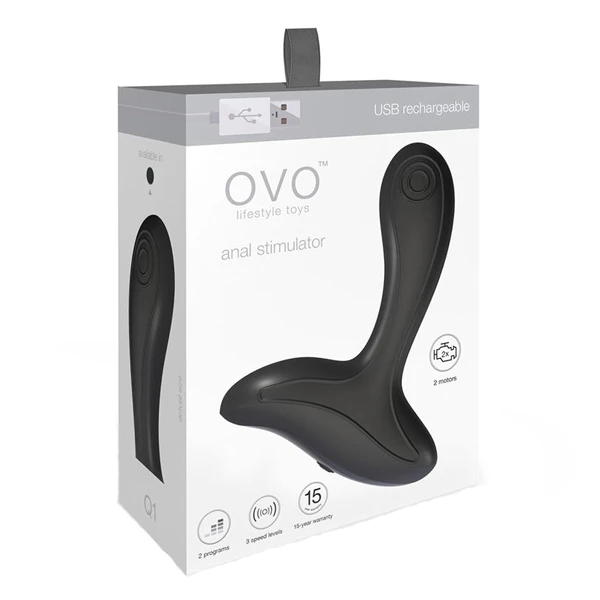 Ovo Q1 Opladelig Anal Vibrator 1