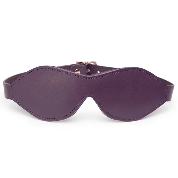Fifty Shades Freed Cherished Collection Blindfold i Lær var 1