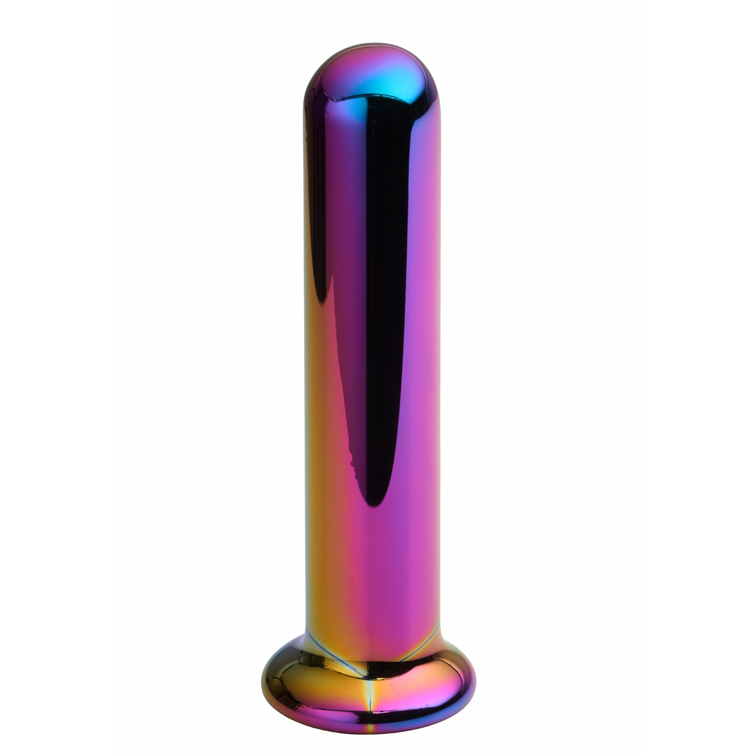 Sinful Rainbow Pillar Glas Dildo 15,5 cm - Mixed colours