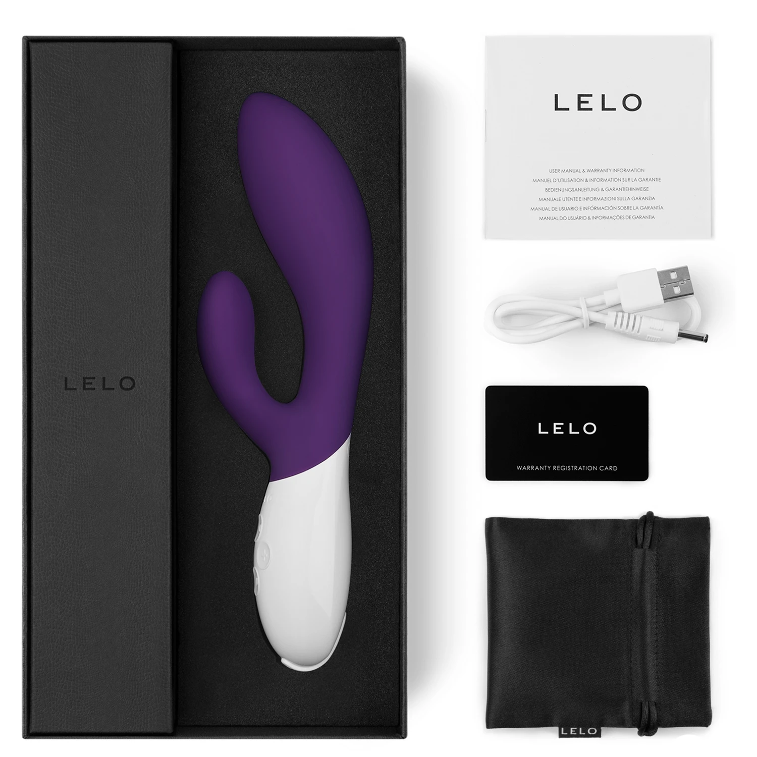 LELO INA 2 Wiederaufladbarer Doppelvibrator 1