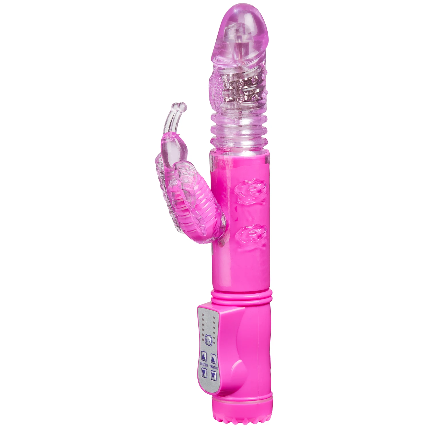 Baseks Thrusting G-Punkt Rabbit-Vibrator var 1