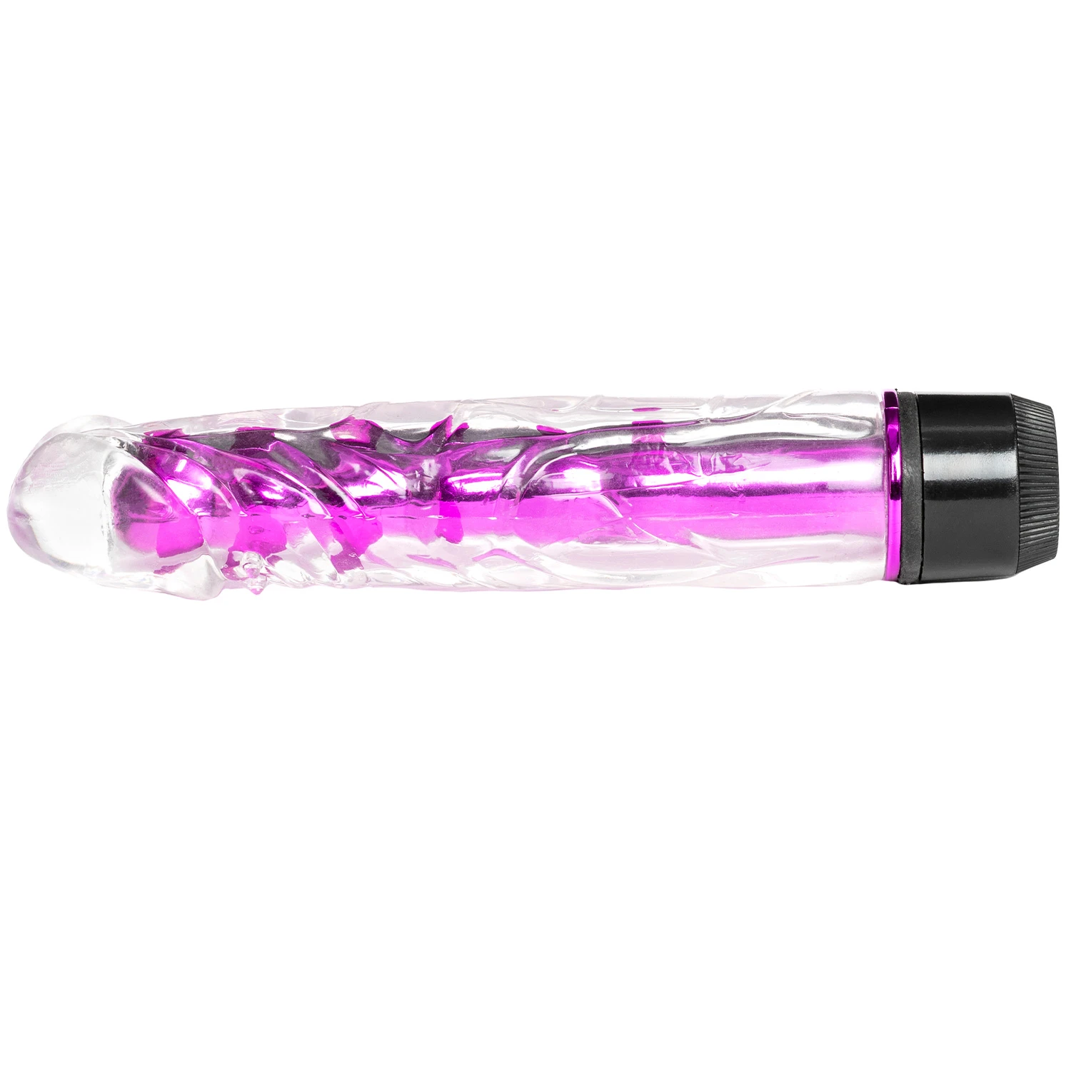 Baseks Glossy Dildovibrator for Begynnere 1