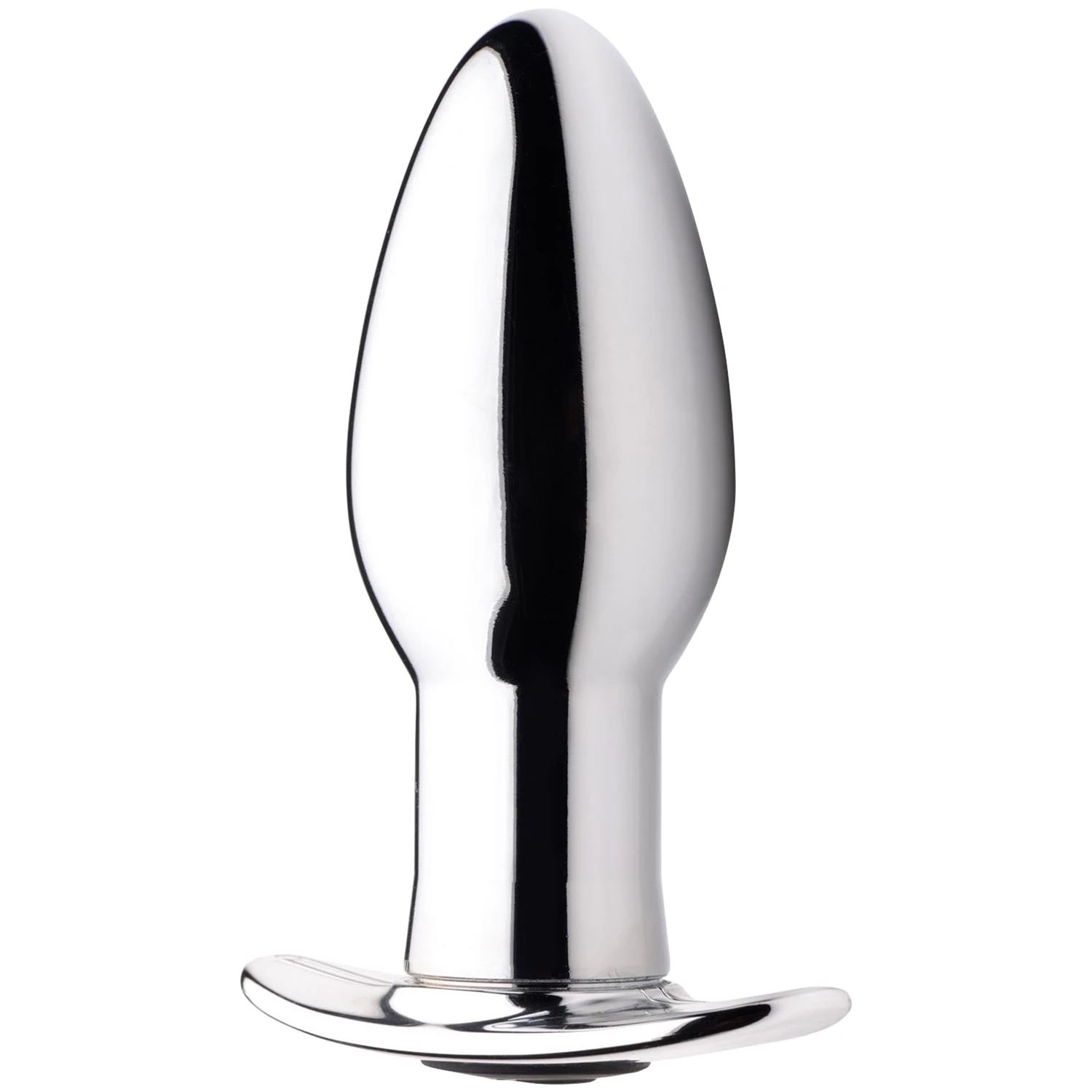 Master Series Chrome Blast Fjernbetjent Butt Plug Small var 1