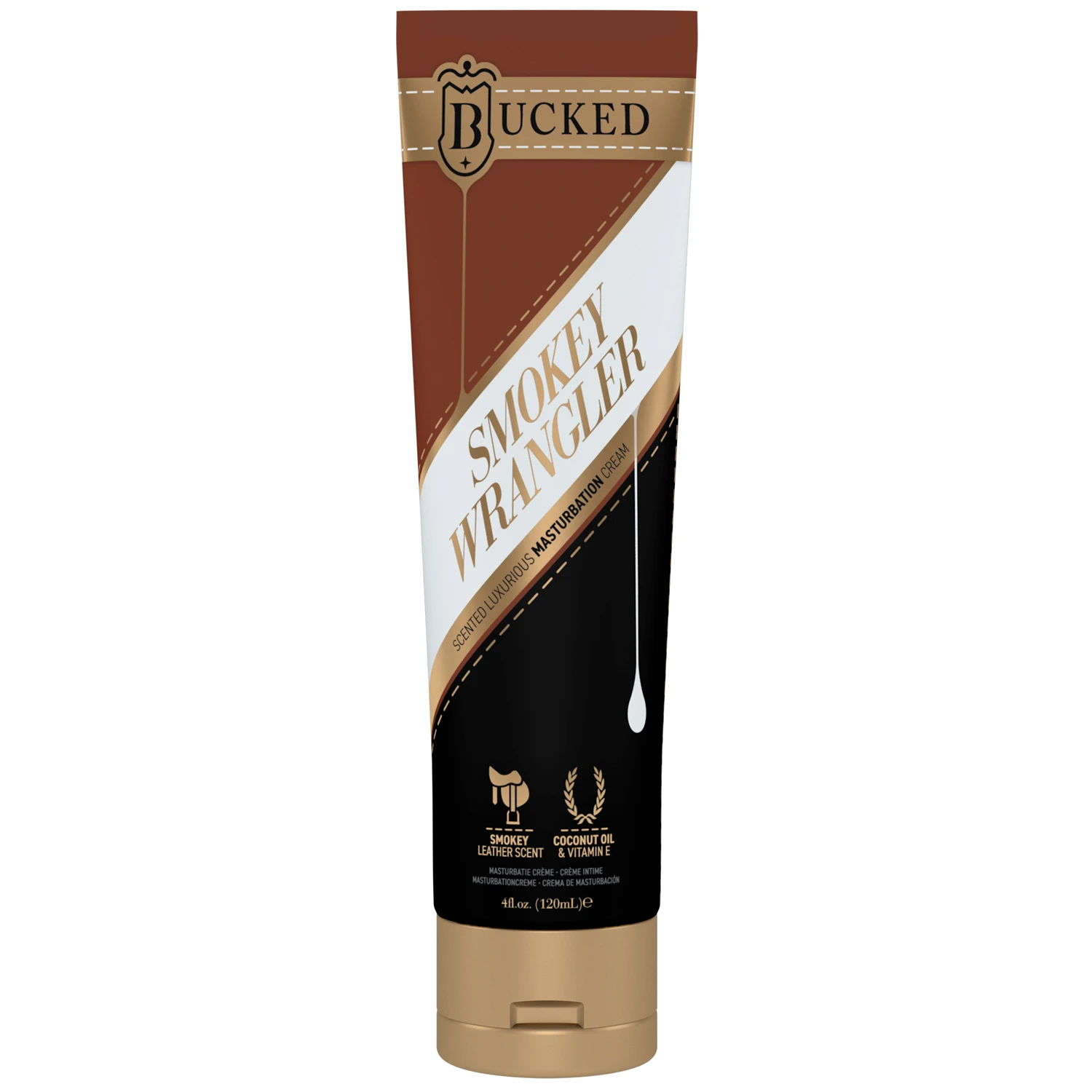 Bucked Smokey Wrangler Crème de Masturbation 120 ml var 1