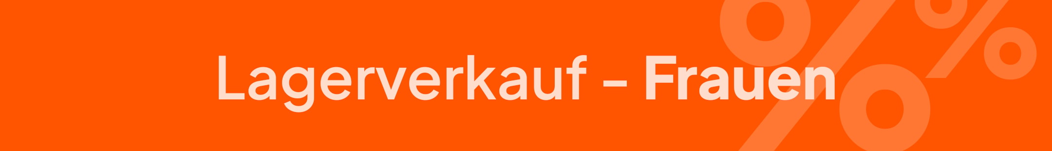 Lagerverkauf Frauen mobile