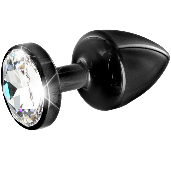 Diogol Anni Black T3 Crystal Butt Plug 35 mm var 1