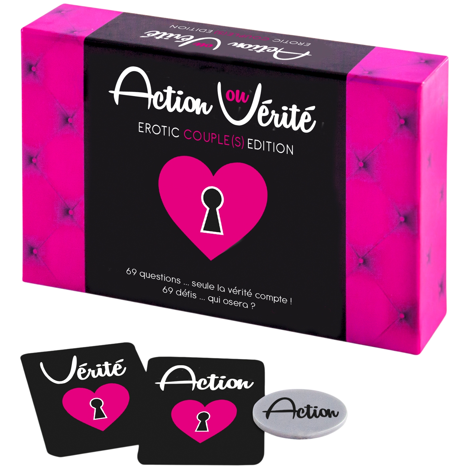 Tease & Please Action ou Vérité Érotique Jeu pour Couple(s) var 1