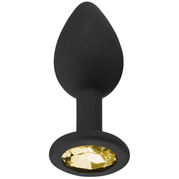 Sinful Jewel Silikone Butt Plug Gold Edition var 1