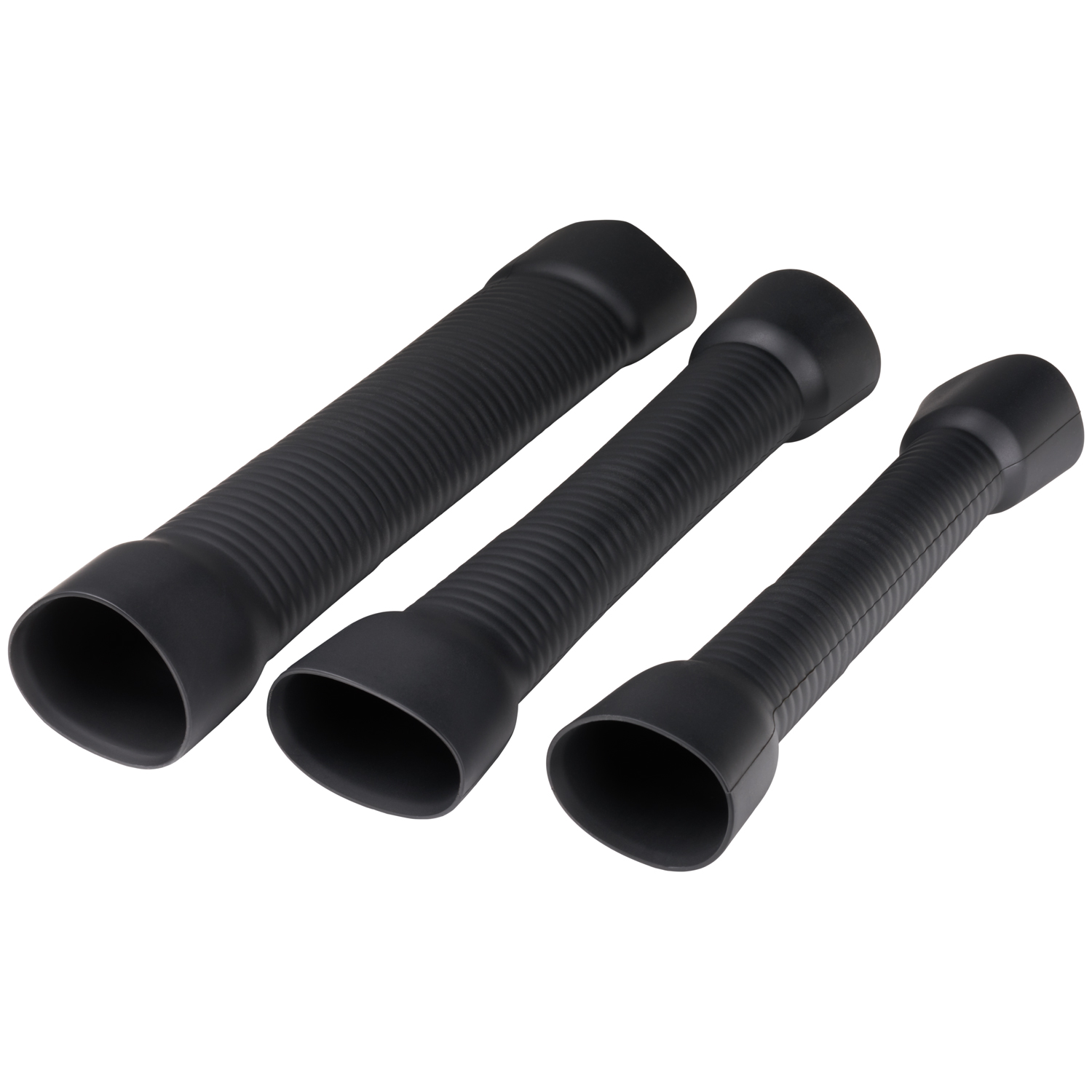 Autoblow VacuGlide Silikone Sleeves 3 stk     - Sort