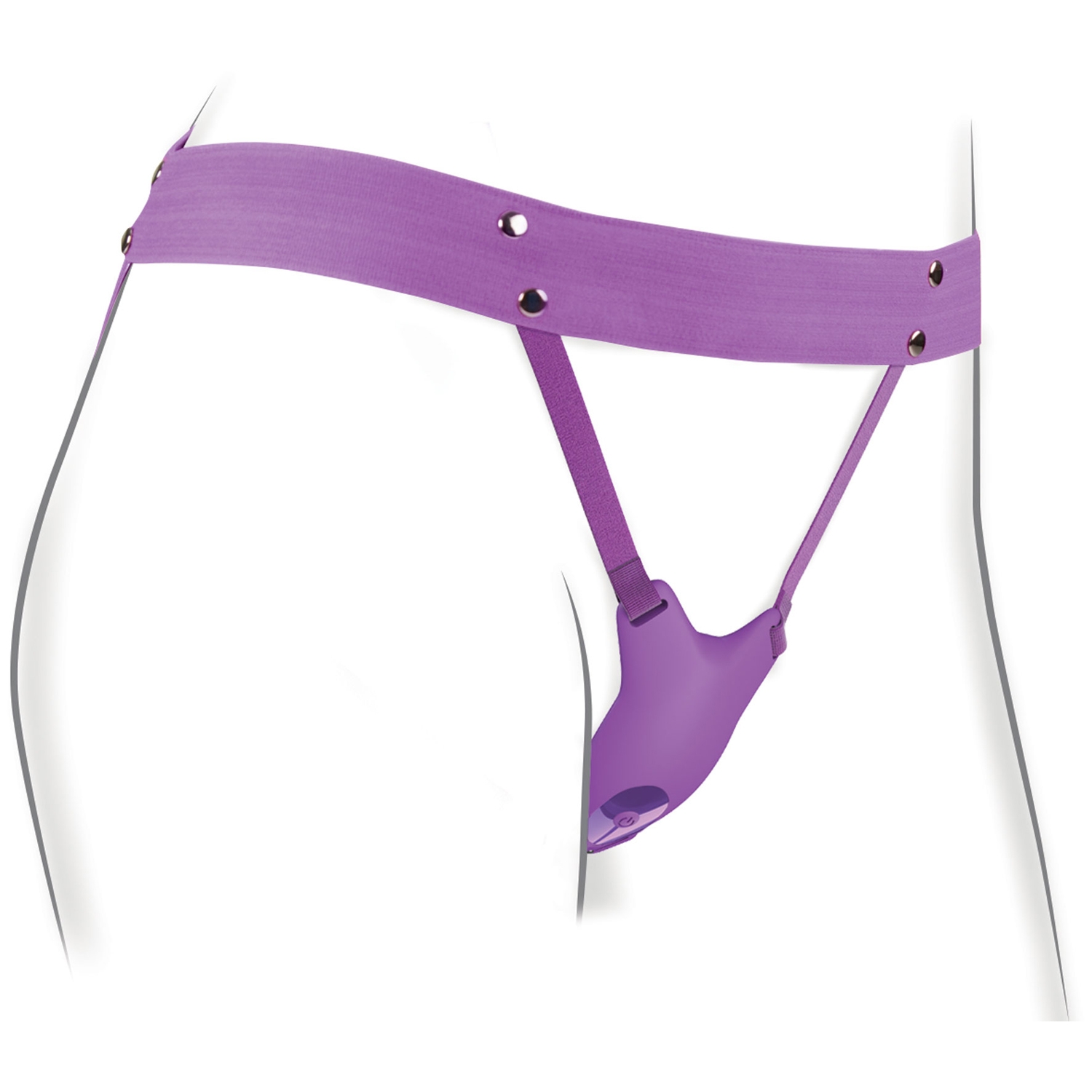 Fantasy For Her Ultimate Butterfly Strap on Vibrator     - Lilla