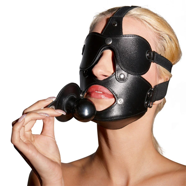 ZADO Maske med Mundknebel var 1