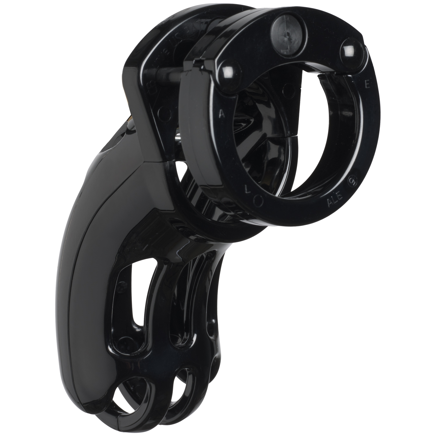 CB-X The Curve Black Chastity Device 3.7 Inch 1