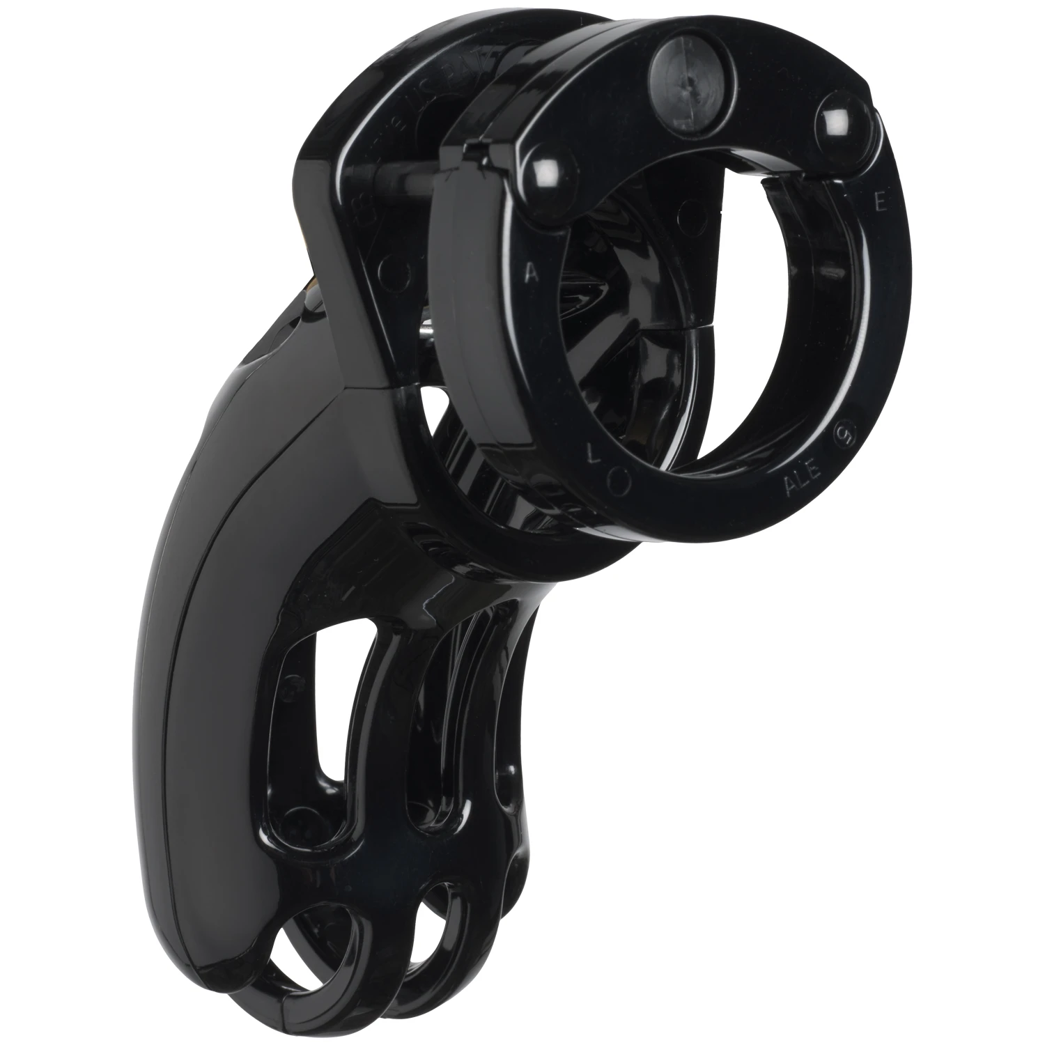 CB-X The Curve Black Chastity Device 3.7 Inch 1