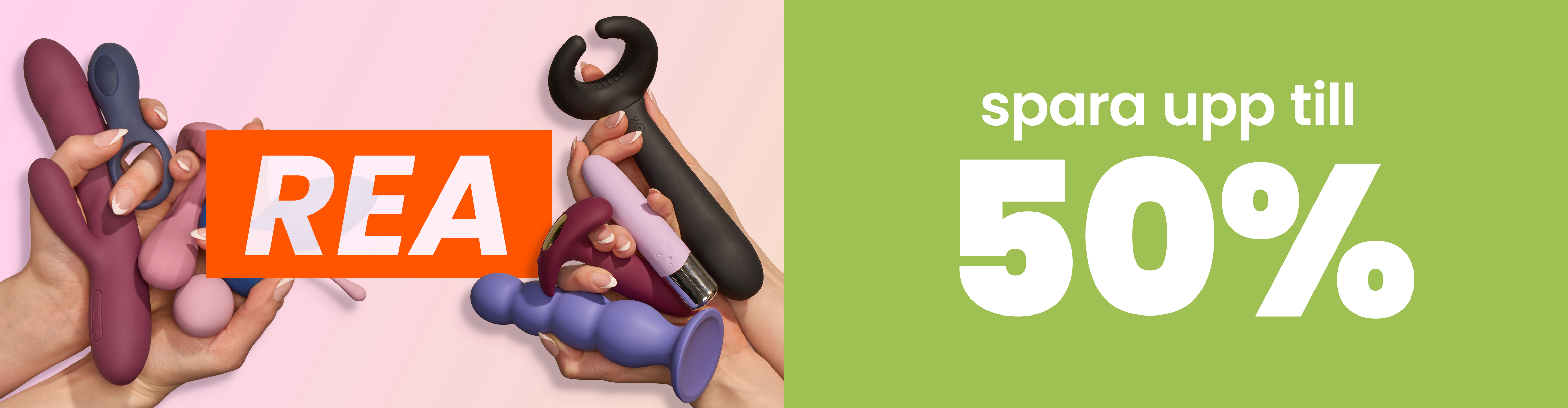REA - Spara upp till 50%