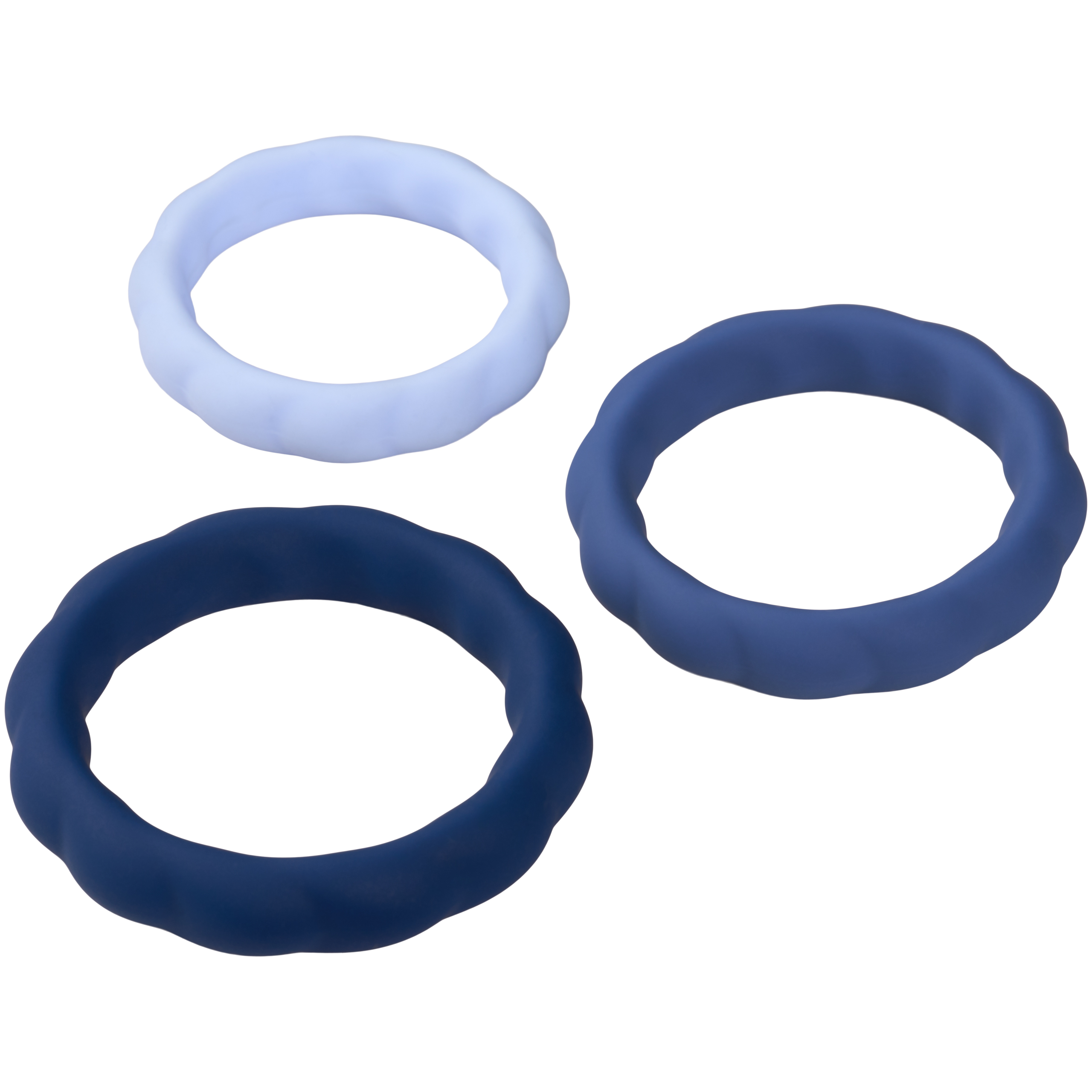 Sinful Pleasure Power Trio Silicone Penis Ring Set var 2