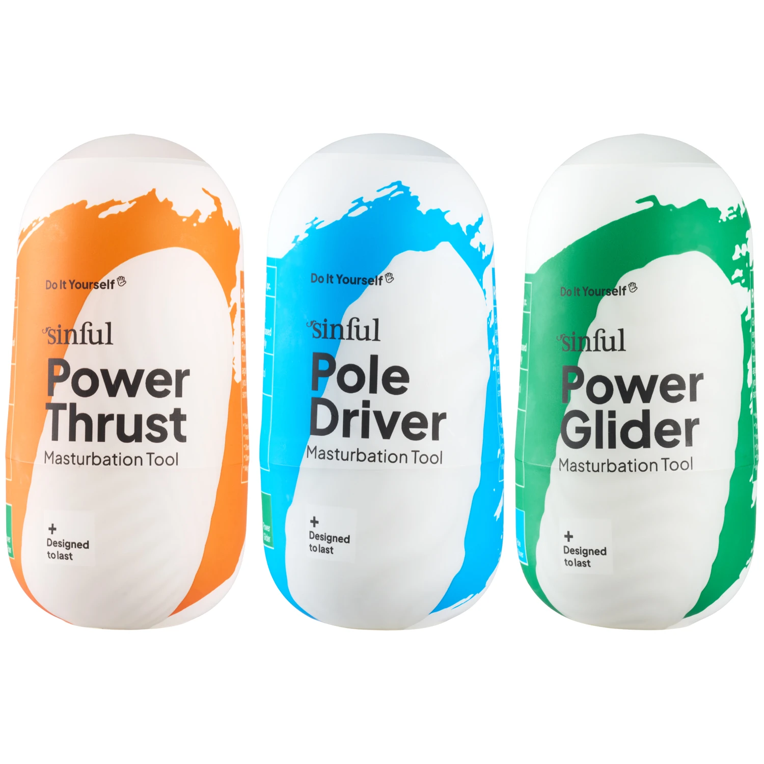 Sinful Masturbation Toolbox 3-Pack Strokers var 1