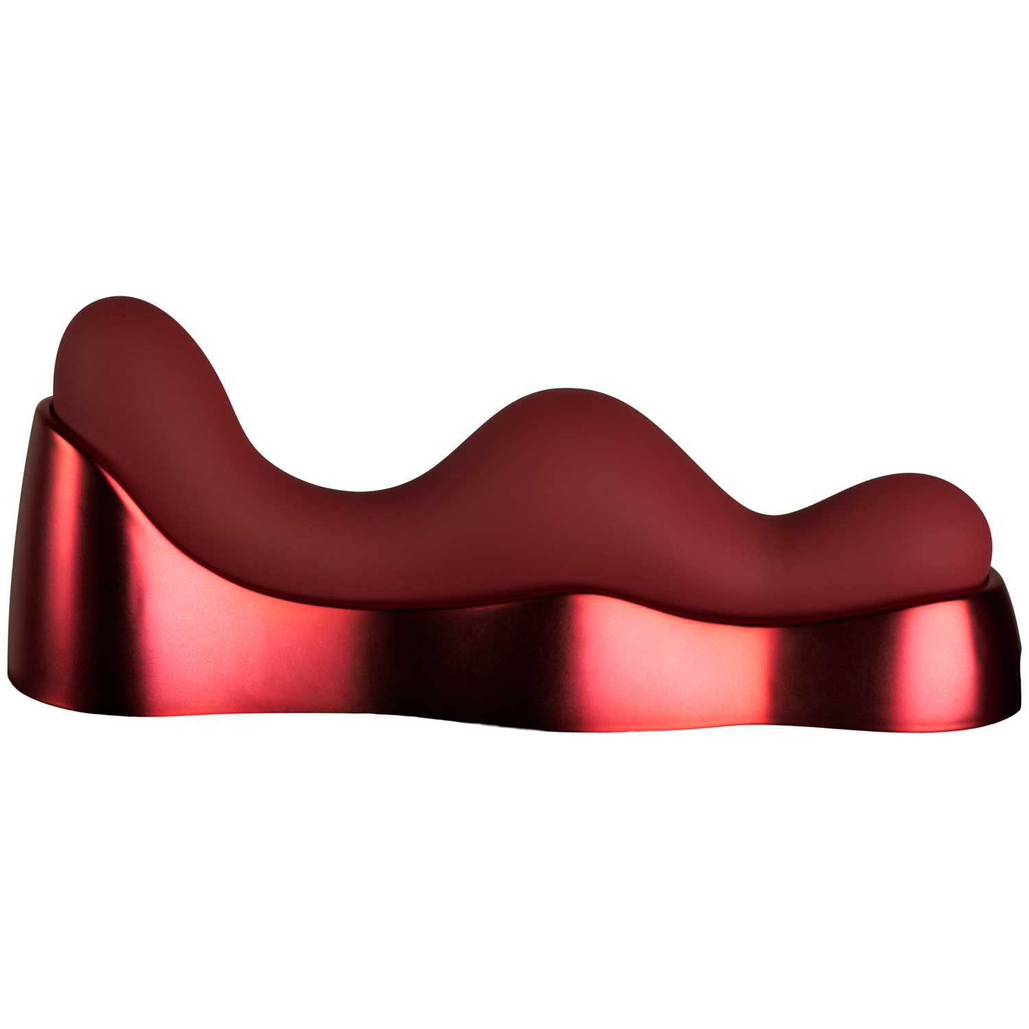 Rocks Off Ruby Glow Blush Sit-On Vibrator 1