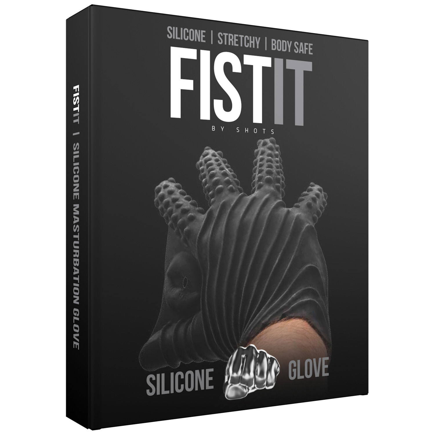 Fist It Masturbator-Handschuhe aus Silikon 1