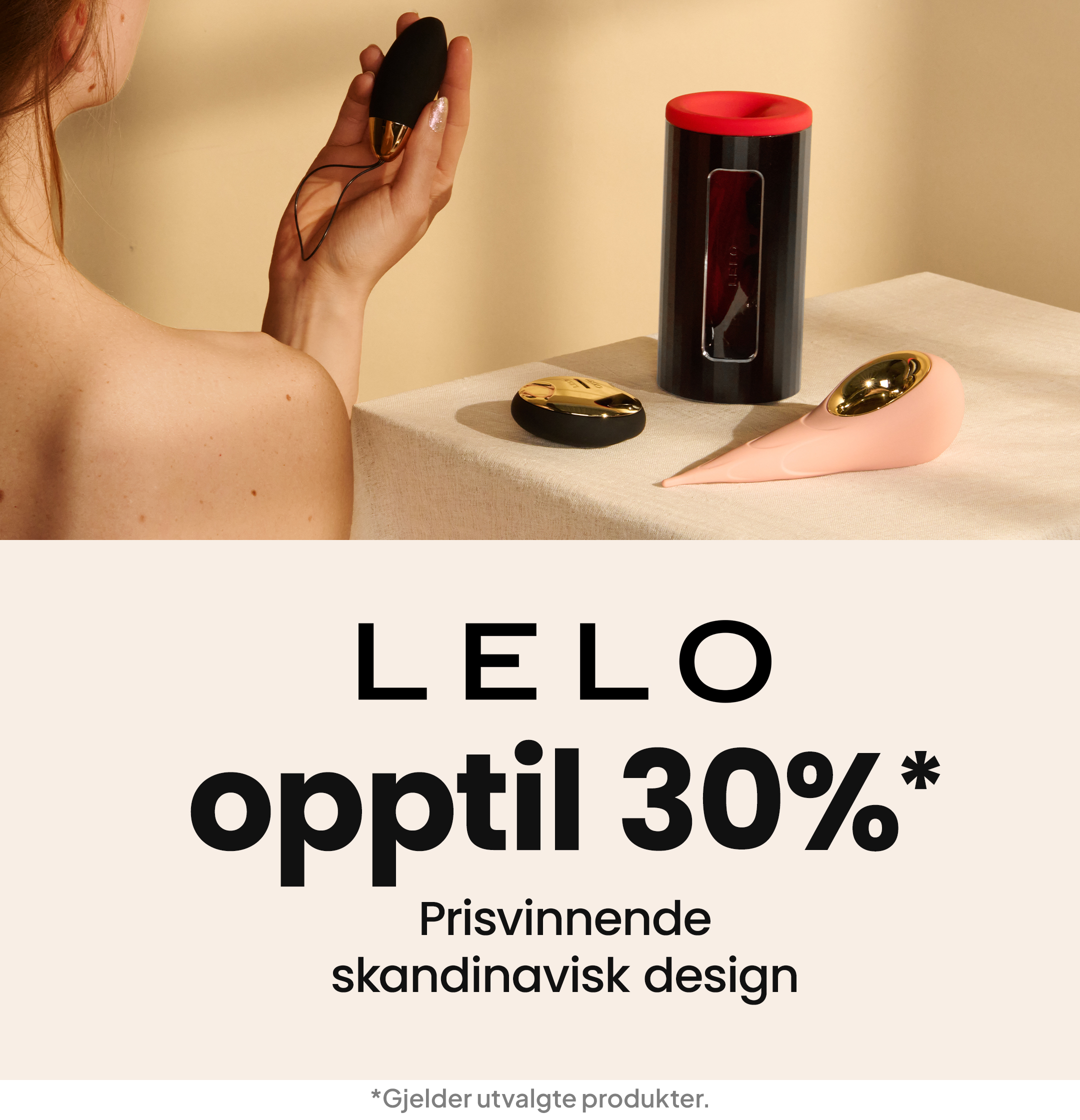 LELO – opptil 30%* mobile