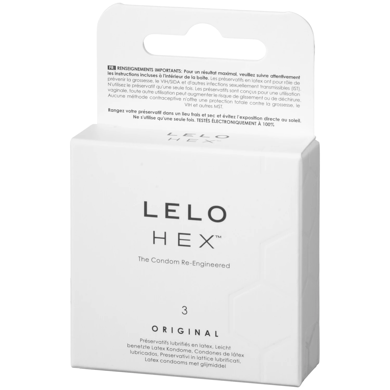 LELO Hex Original kondomer 3 stk var 1