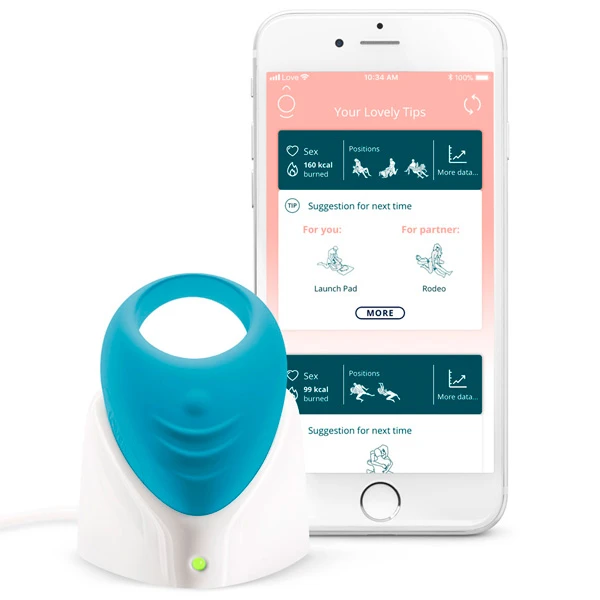 Lovely Penisring med App var 1