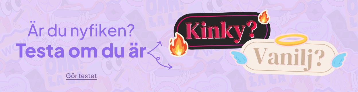 Är du nyfiken? Testa om du är Kinky/Vanilj? desktop