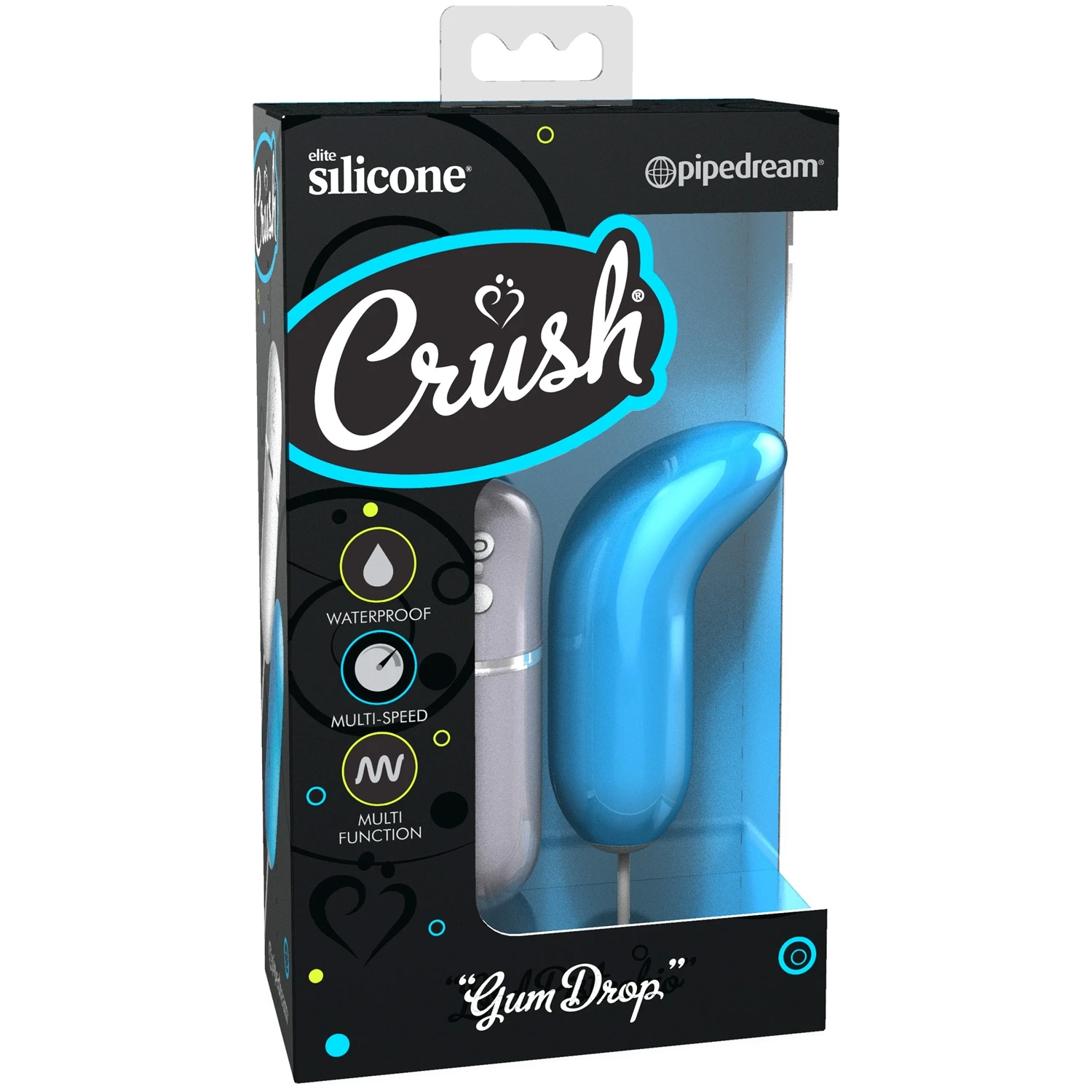 Crush Gum Drop Kauko-ohjattava G-pistevibraattori 1