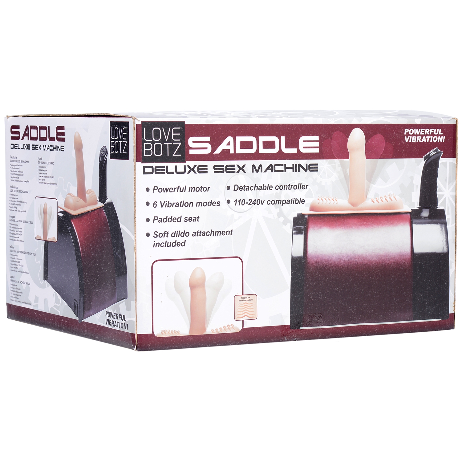 LoveBotz Saddle Deluxe Sex Machine - Buy here - Sinful.com