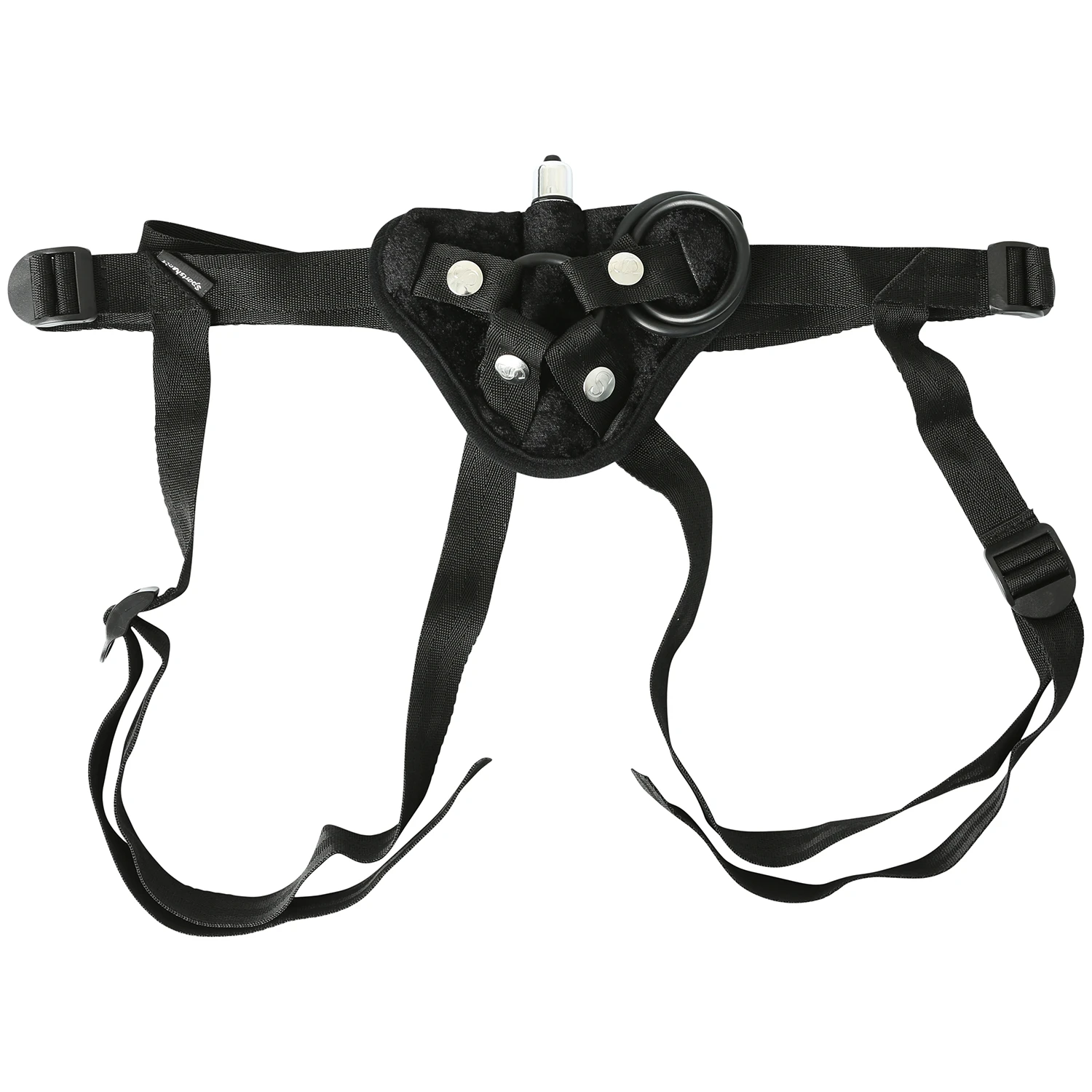 Sportsheets Velvet Strap-On Harness mit Vibrator 1