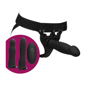 Strap-on vibrators